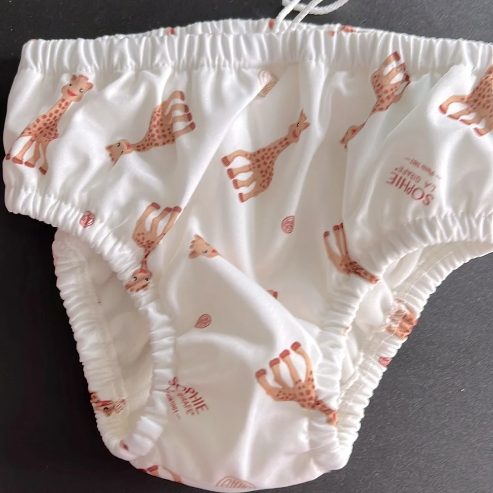 2 NEW Sophie giraffe Charlie banana reusable swim diapers.   Size XL. - Picture 2 of 4